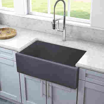 Plymouth 30 Granite Composite Farmhouse Apron Sink