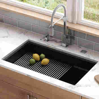 Franke Pkg11031 Peak 32 Granite Kitchen Sink Qualitybath Com
