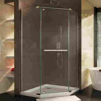 Dreamline Shen 2140400 Prism 40 1 8 Neo Angle Shower Enclosure Qualitybath Com