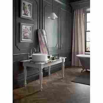 Rohl Sb1800wh Shaws Lancaster Round Above Counter Lavatory Sink