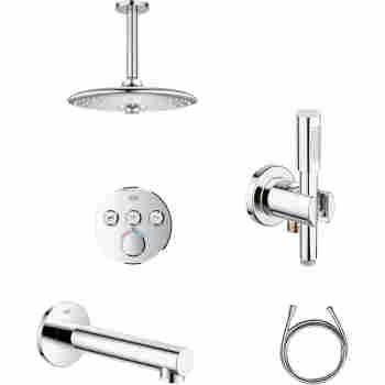 Grohe Gr Shower Set 4 Smartcontrol Shower Set Qualitybath Com