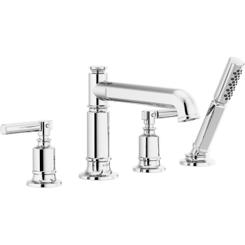 Brizo T67476 Invari Roman Tub Faucet With Handshower Qualitybath Com