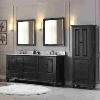 Thompson 73 Bathroom Vanity Combo, Double Sink Vanity Top 73 Inch