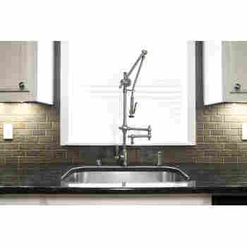 Waterstone 4410 18 2 Gantry Pull Down Faucet And Soap Dispenser Qualitybath Com
