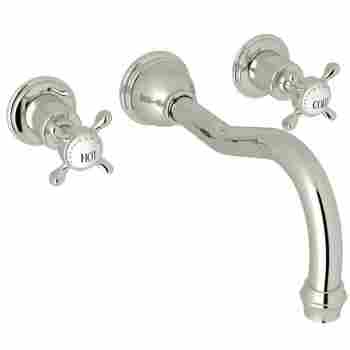 Rohl U 3781x Eg To Perrin Rowe Edwardian Wall Mount Tub Filler Qualitybath Com