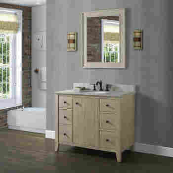 Fairmont Designs 1516 V42 River View 42 Bathroom Vanity