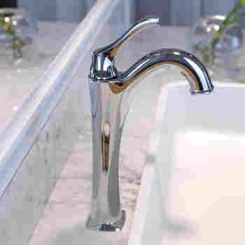Kraus Kvf 1200 Arlo Single Handle Vessel Bathroom Faucet In Matte