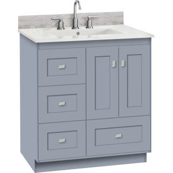 Strasser Woodenworks 23 237 Montlake 30 Vanity With Left Hand