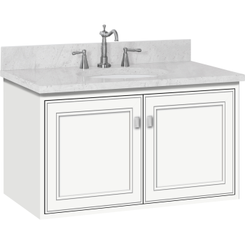 Strasser Woodenworks 20 720 Sodo 36 Wall Mount Vanity With Deco
