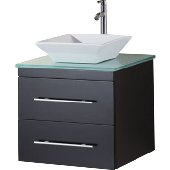 Design Element Dec071c G Portland 25 Bathroom Vanity Set And