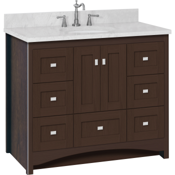 Strasser Woodenworks 43 159 Ravenna 41 1 2 Vanity With Shaker