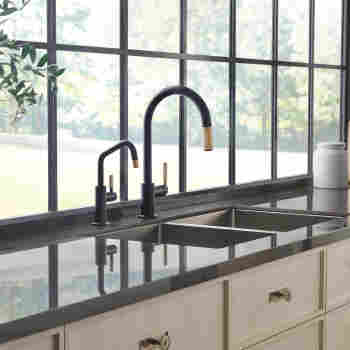 Brizo 63043LF Litze Kitchen Faucet | QualityBath.com