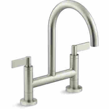 Kallista P25202 Lv One Bridge Kitchen Faucet Qualitybath Com