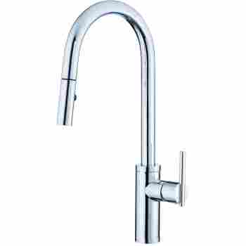 Danze D454058 Parma Single Handle, Pull Down Kitchen ...