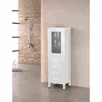 Design Element Cab004 London 18 Linen Cabinet Qualitybath Com