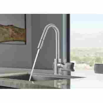 Danze D457230 Amalfi Single Handle Pull Down Kitchen Faucet