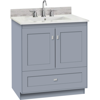 Strasser Woodenworks 13 900 Montlake 30 Vanity With Shaker Doors Qualitybath Com