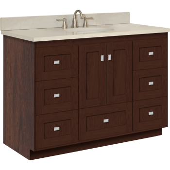 Strasser Woodenworks 13 343 Montlake 42, 52 Inch Bathroom Vanity Without Top