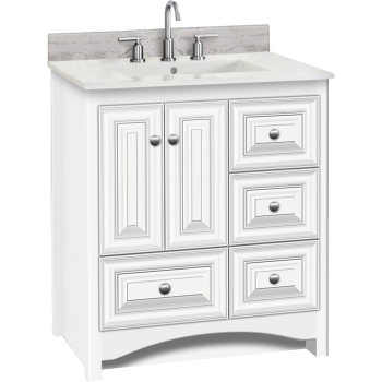 Strasser Woodenworks 44 220 Ravenna 30 Vanity With Mitre Doors