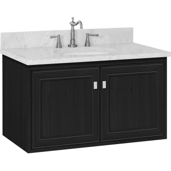 Strasser Woodenworks 20 725 Sodo 36 Wall Mount Vanity With Deco