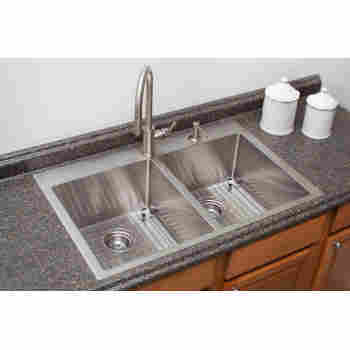 Vector 43 Stainless Steel Triple Bowl Kitchen Sink Kit