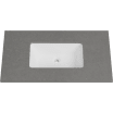 37 Inch Quartz Top with Undermount Sink