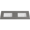 61 Inch Quartz Top with Undermount Sink