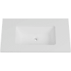 31 Inch Solid Surface Top with Undermount Sink