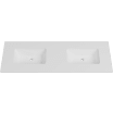 61 Inch Solid Surface Top with Undermount Sink