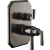 Brizo Beauclere TempAssure Thermostatic Valve with Integrated 3-Function Diverter Trim