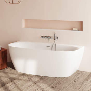 Perlato PTXPLN6732-GW Palencia Soaker Tub | QualityBath.com
