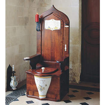Herbeau 550104 Dagobert Wooden Toilet Throne QualityBath
