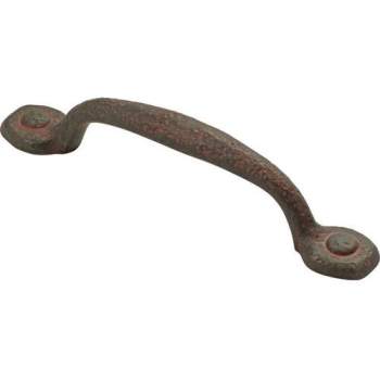 Hickory Hardware P3000-RI Refined Rustic 3-3/4 96mm Pull