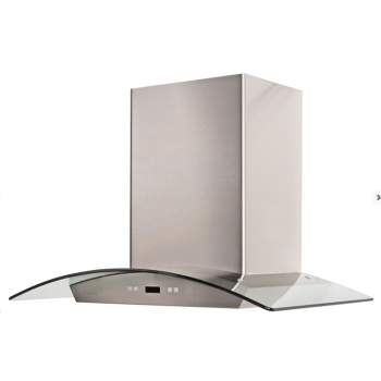 Cavaliere SV218D i36 Island Mounted Range Hood QualityBath