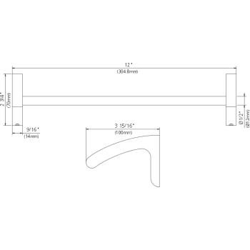 Lefroy brooks store towel rail