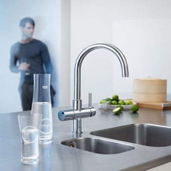 Cleaning of the new GROHE Blue Professional 