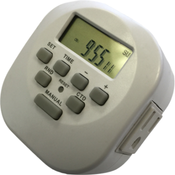 Amba ATW-P24 Programmable Plug In 24 Hr/7 Day Timer | QualityBath.com
