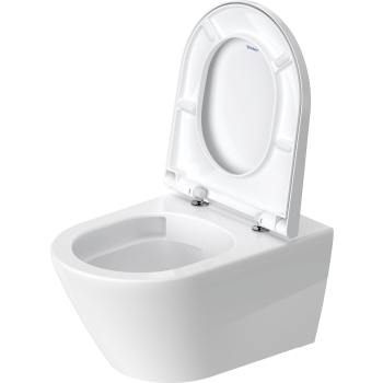 Duravit 2577090092 D-Neo Wall Mount Rimless Toilet | QualityBath.com