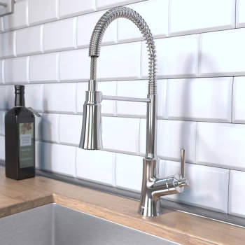 HANA Hansgrohe 04792 Joleena Semi-Pro Kitchen Faucet | QualityBath.com