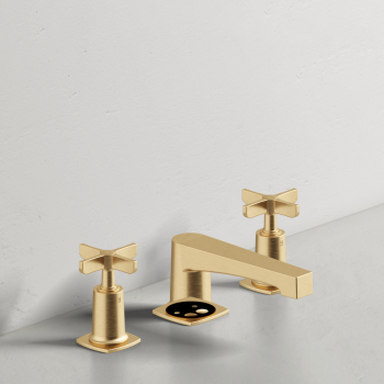 Watermark 115-2-MZ5-PVD H-Line Widespread Faucet | QualityBath.com