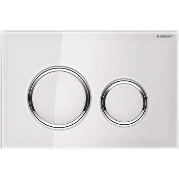 Geberit 115.884.SI.1 Sigma 21 Dual Flush Actuator With Zinc Frame