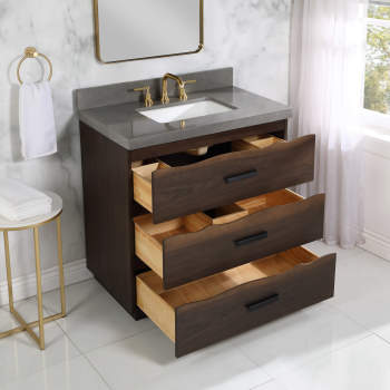 Fairmont Designs Rustic Chic 26 Corner Vanity & Sink Set