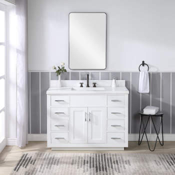 Fairmont Designs 1553 V48 Brookings 48, Valor 48 Single Bathroom Vanity Set With Mirror