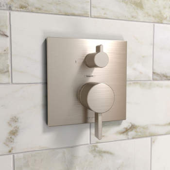 Hansgrohe 15862141 Ecostat Square Pressure Balance Trim With