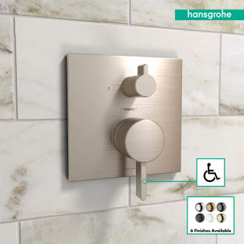 Hansgrohe 15862671 Ecostat Square Pressure Balance Trim With