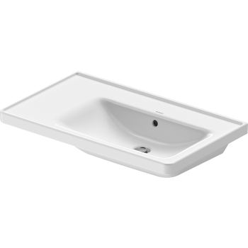 Duravit 237080 D-Neo Furniture Washbasin-Asymmetric | QualityBath.com