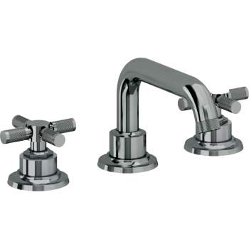 California Faucets 3002XKZB Descanso Widespread Lavatory Faucet With  Zerodrain And Knurl Handle | QualityBath.com