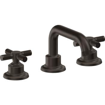 California Faucets 3002XKZB Descanso Widespread Lavatory Faucet With  Zerodrain And Knurl Handle | QualityBath.com