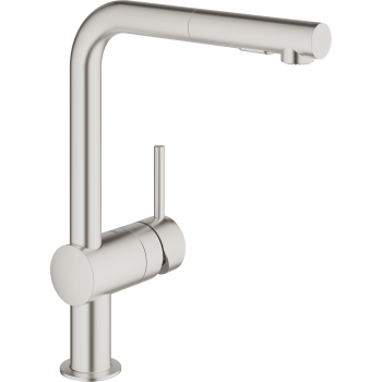Grohe 30300 Minta Single Handle Kitchen Faucet | QualityBath.com