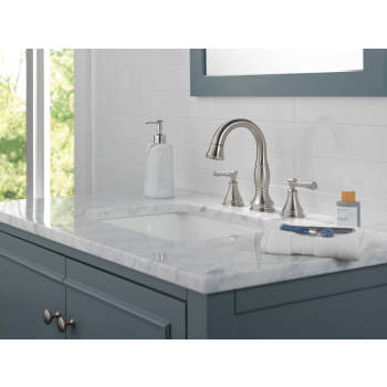 Delta 3597-PD-DST Cassidy Two Handle Widespread Pull Down Bathroom